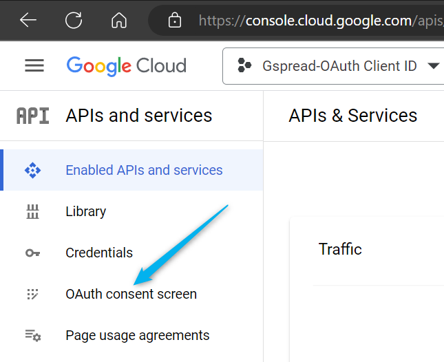 OAuth Consent Screen